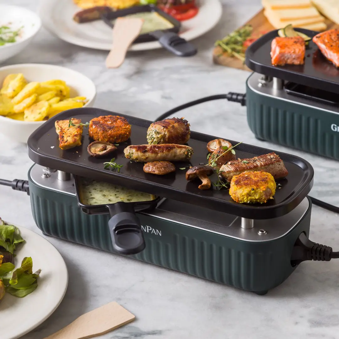 GreenPan Silhouette CC010248-001 Gourmetstel - Donker groen - afbeelding 6 van 6