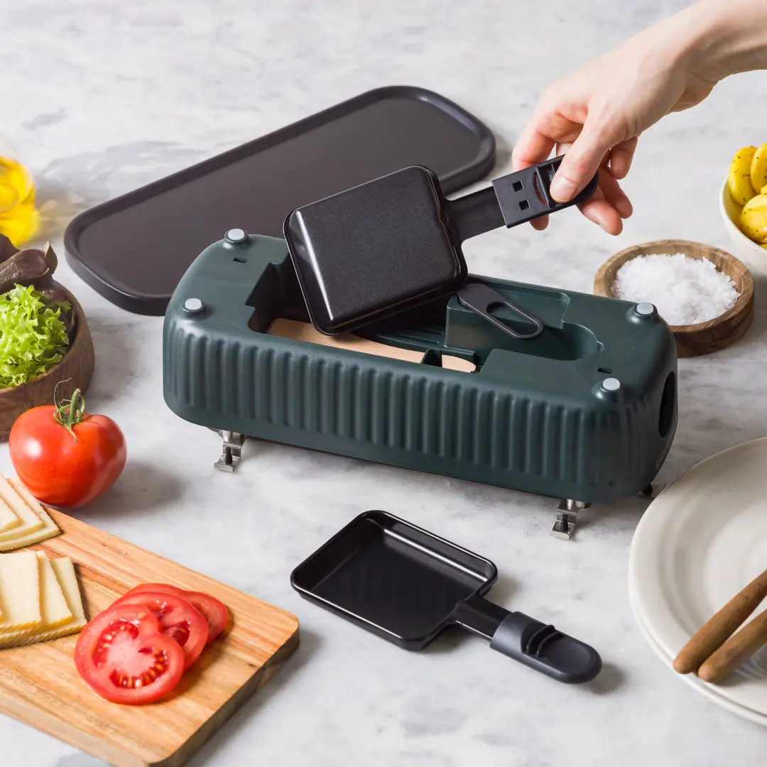 GreenPan Silhouette CC010248-001 Gourmetstel - Donker groen - afbeelding 2 van 6