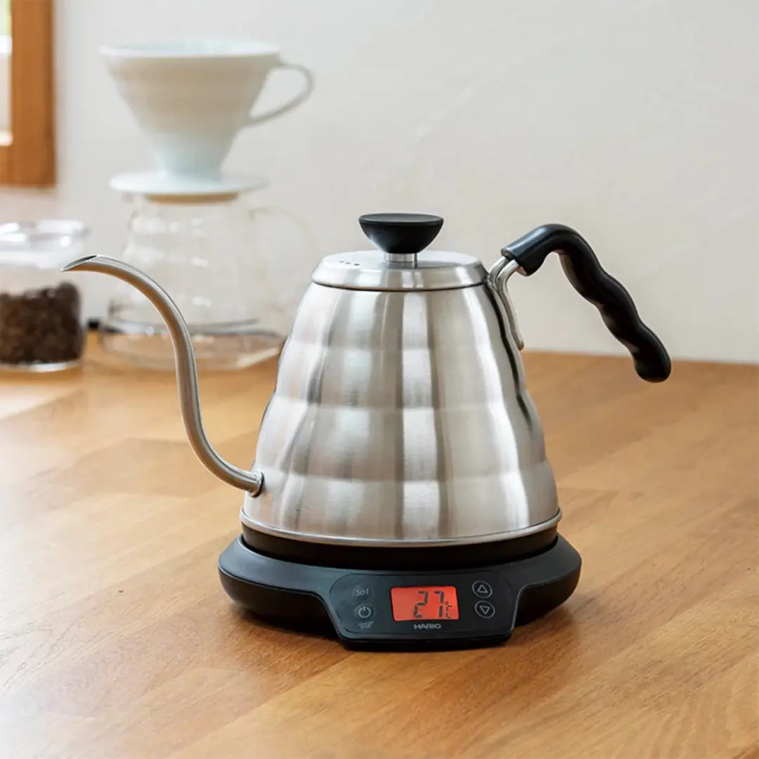 Hario V60 Power Kettle EVT-80-HSV-E Waterkoker - Zilver - afbeelding 5 van 6
