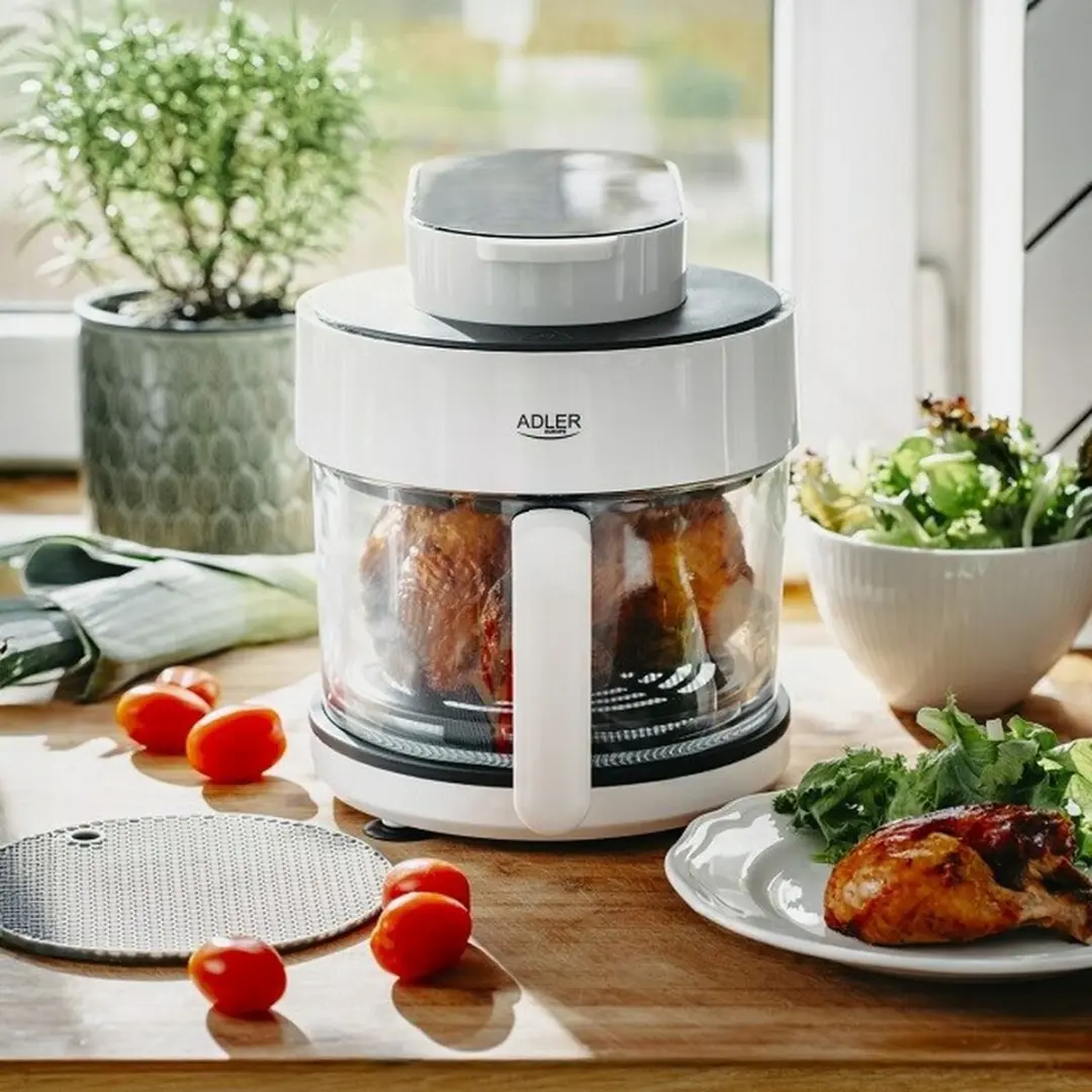 Adler AD 6316 Luchtfriteuse - 1200W - 3L - Wit - afbeelding 3 van 6