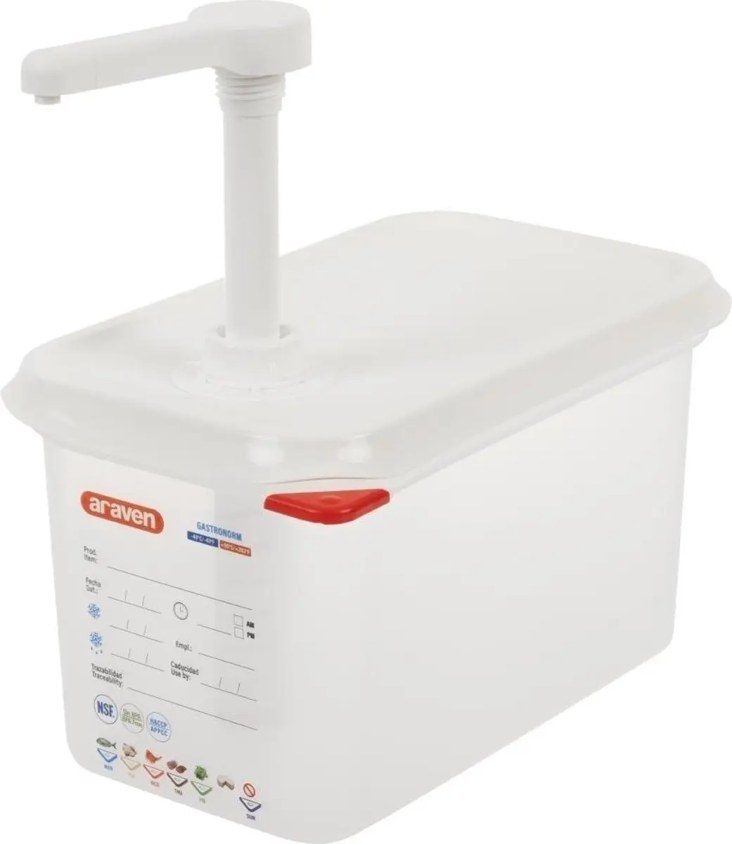 Araven Saus Dispenser 1/4 GN