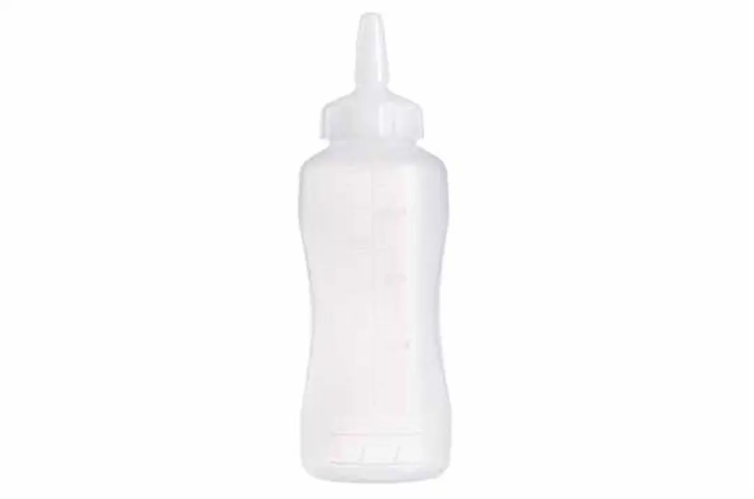 Mini Knijpfles Wit 25cl