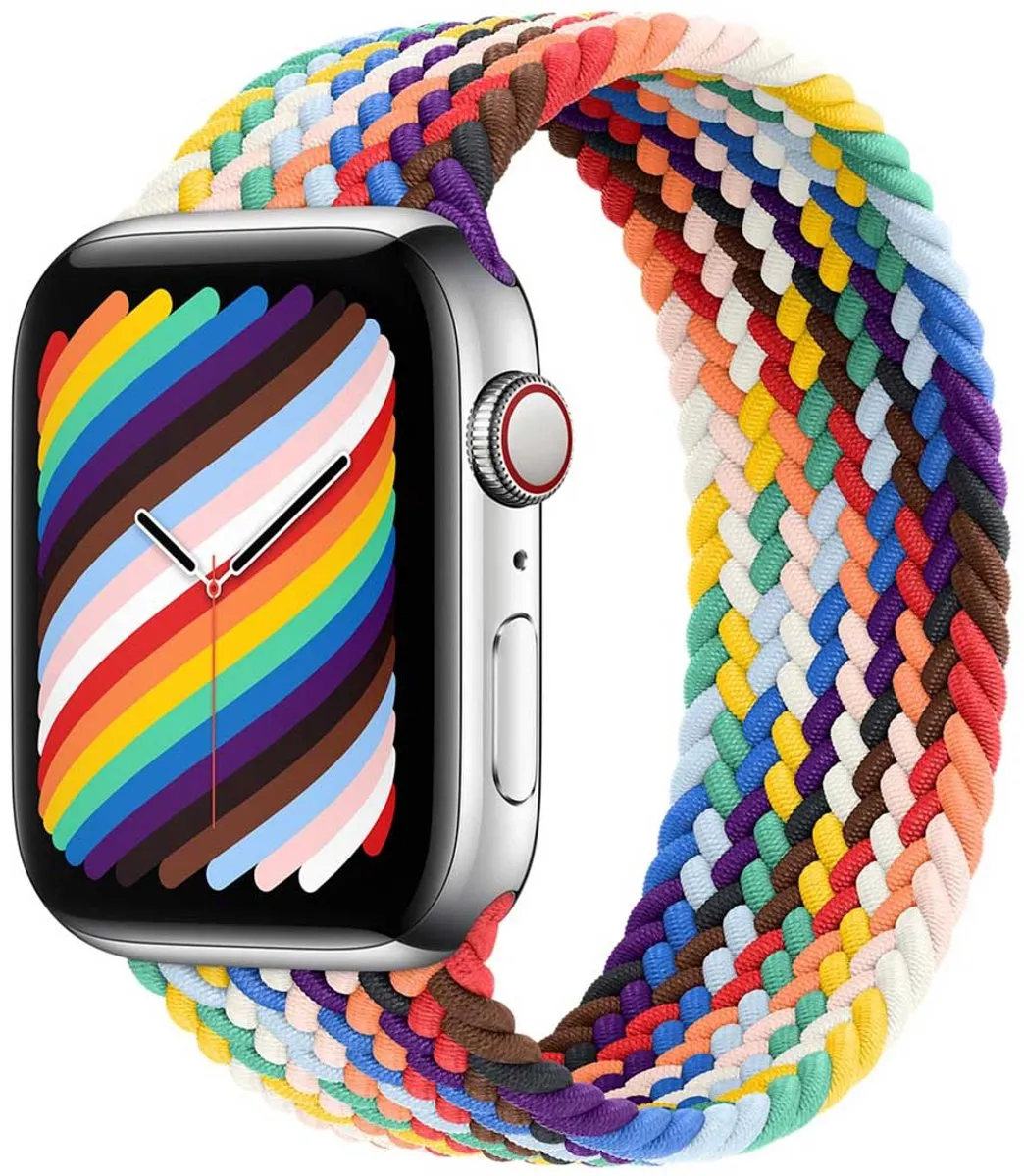 Apple Gevlochten Solobandje Pride Edition