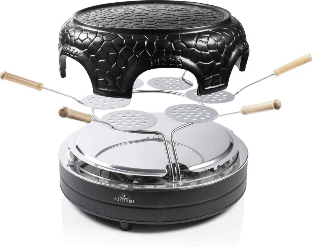 Bestron APD600Z Pizzaoven - 860W - Zwart - afbeelding 2 van 6