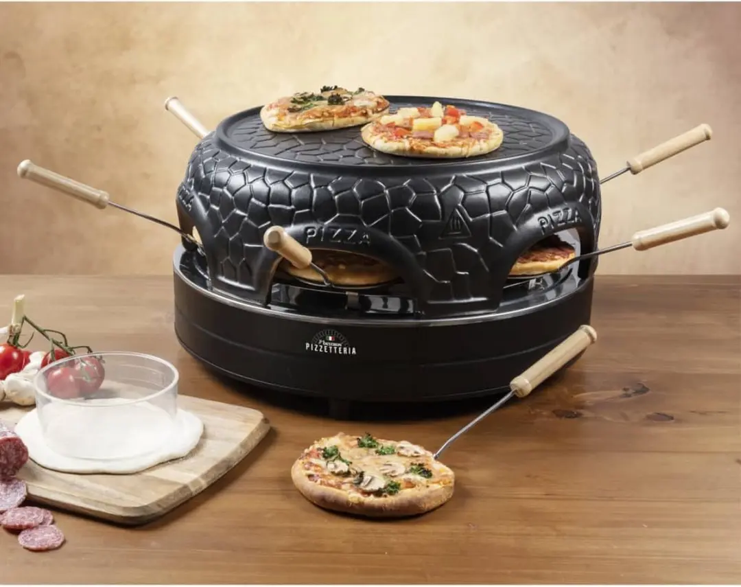 Bestron APD600Z Pizzaoven - 860W - Zwart - afbeelding 5 van 6