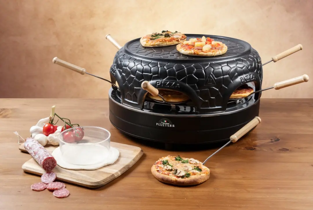 Bestron APD600Z Pizzaoven - 860W - Zwart - afbeelding 3 van 6