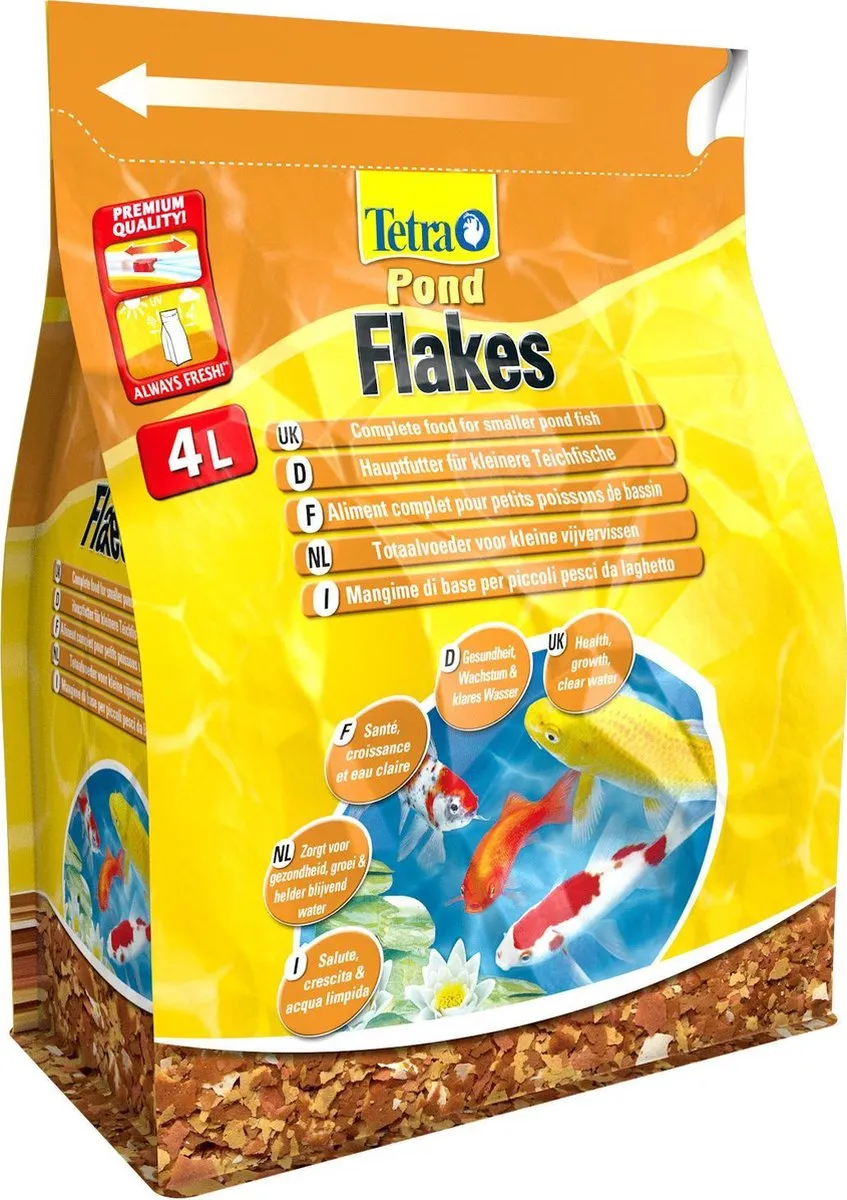 Tetra Pond Flakes 4L
