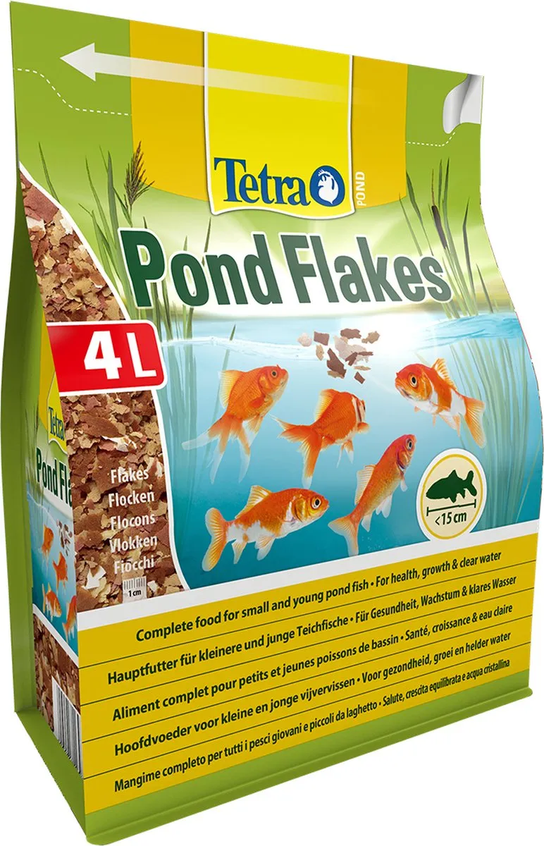 Tetra Pond Flakes 4L - 4000ml