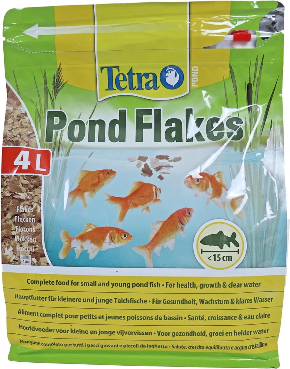 Tetra Pond Flakes 4L - 4000ml