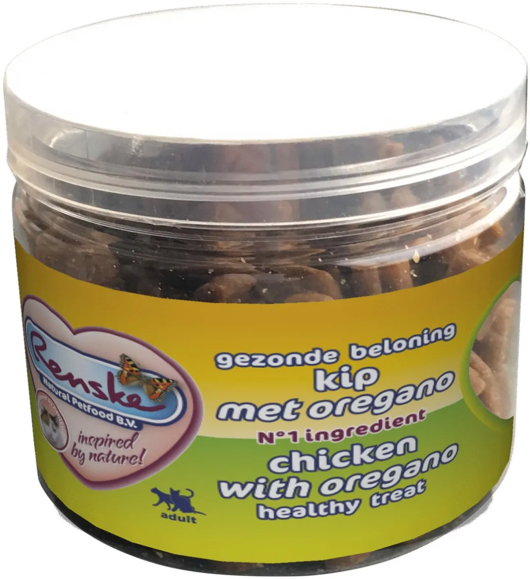 Renske Kat Beloning Hartjes 100g - Eend