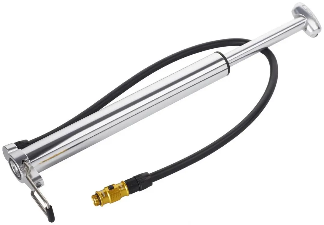 Lezyne Micro Floor Drive HV Voetpomp - Zilver - afbeelding 4 van 6