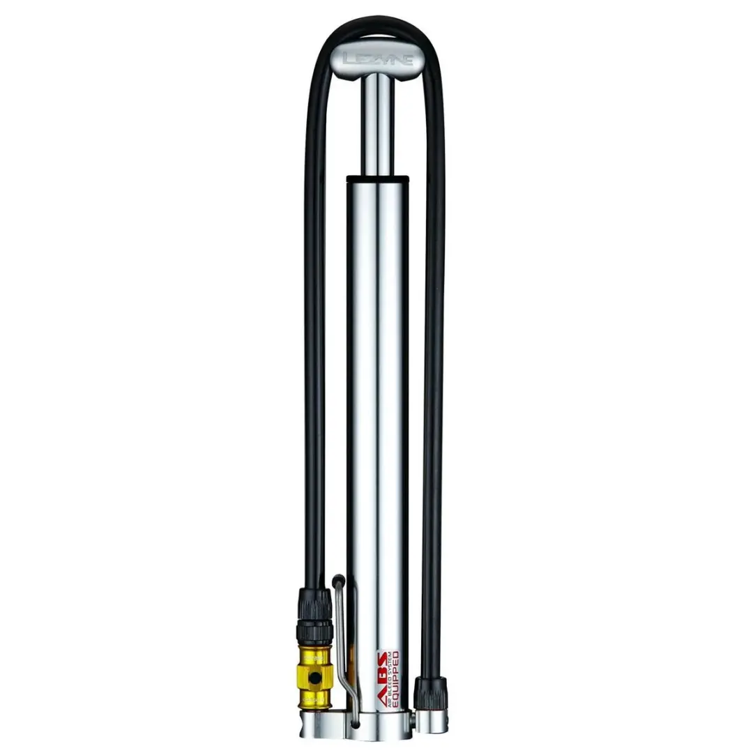 Lezyne Micro Floor Drive HV Voetpomp - Zilver - afbeelding 5 van 6