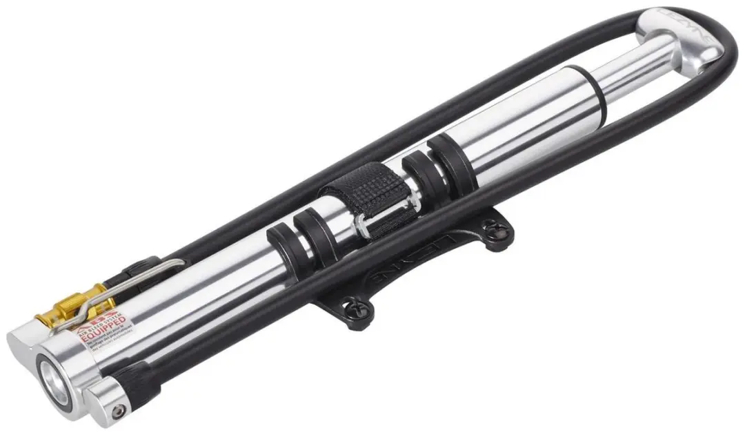 Lezyne Micro Floor Drive HV Voetpomp - Zilver - afbeelding 2 van 6