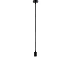 Paulmann Hanglamp Ravi IP44 E27 60W - Zwart mat