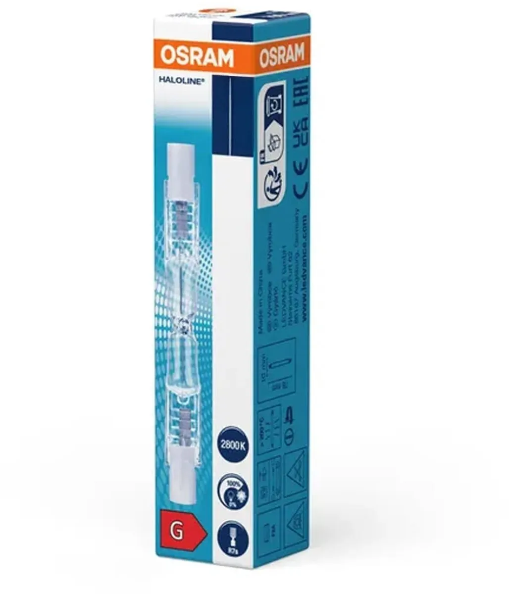 Osram Halogeenlamp R7s 120W 2900K Warm Wit