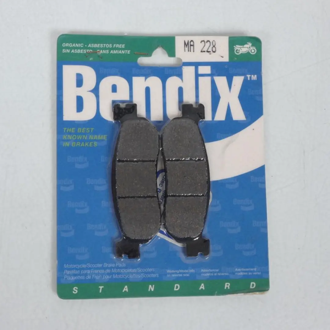 Remblokken Bendix voor Scooter Yamaha 250 Vp X-City 2007 tot 2013 achteraan Nieu
