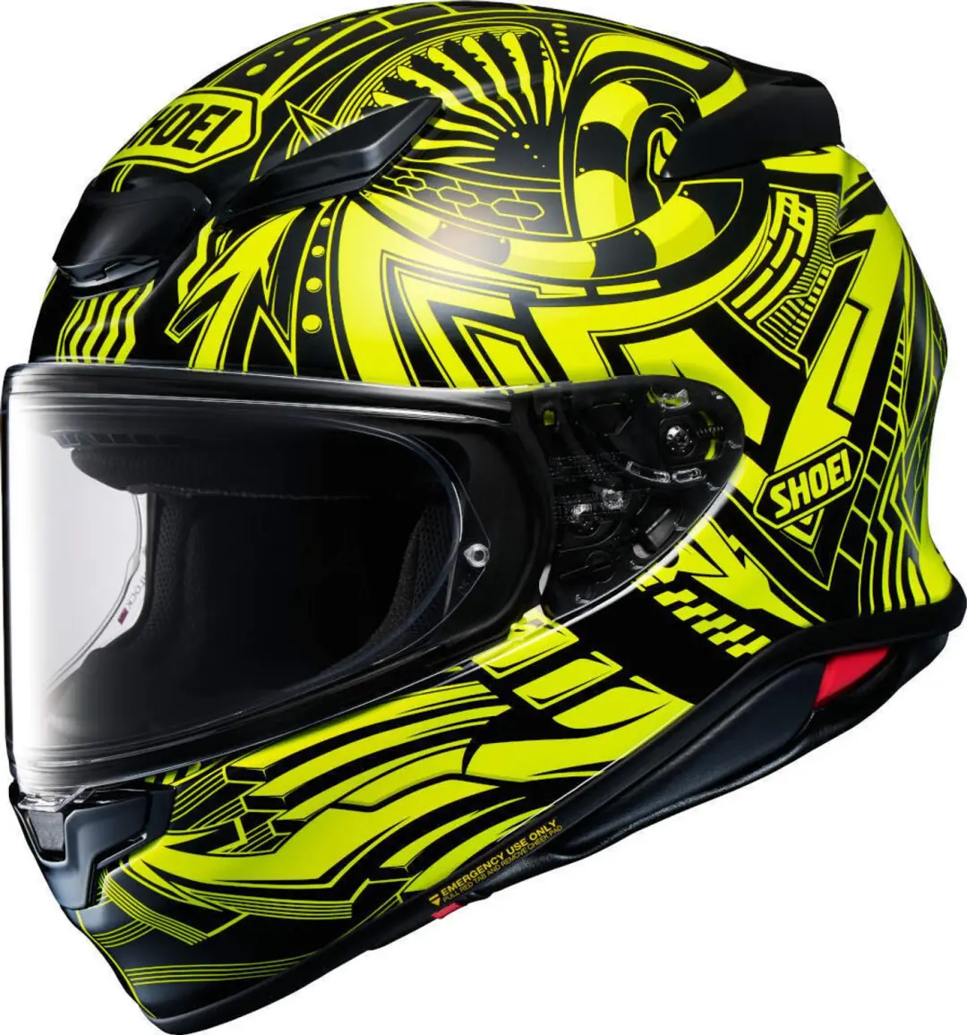 Shoei NXR 2 Beaut TC-3 Zwart Wit Geel Integraalhelm