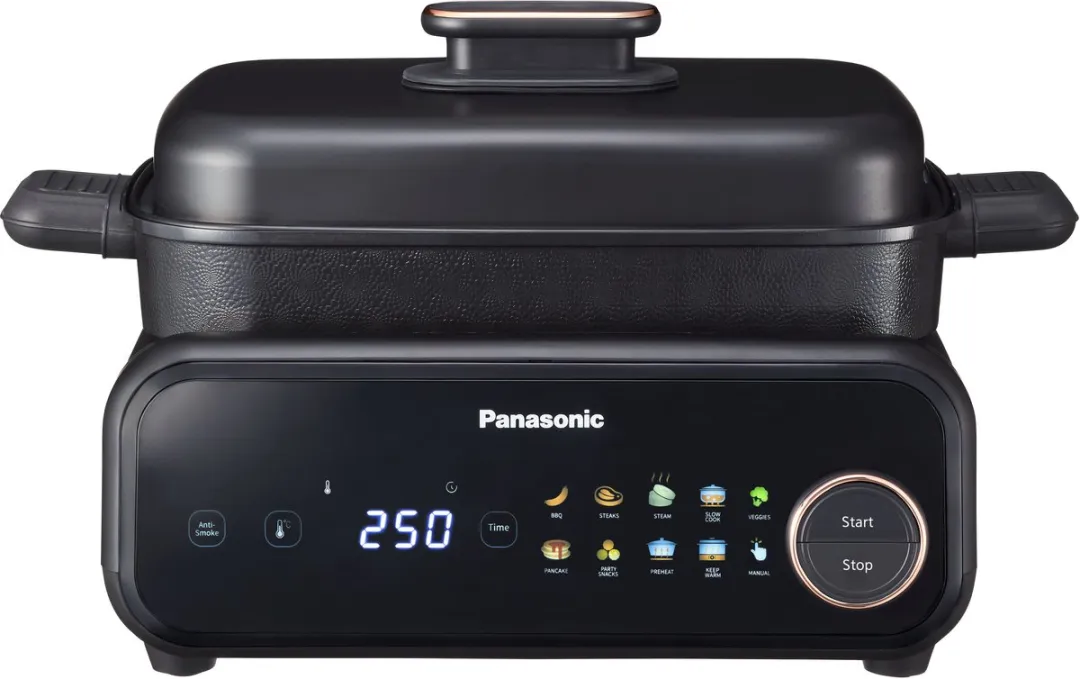 Panasonic NF-GM400 4-in-1 Multi-Cooker Tafelgrill 1400W - Zwart