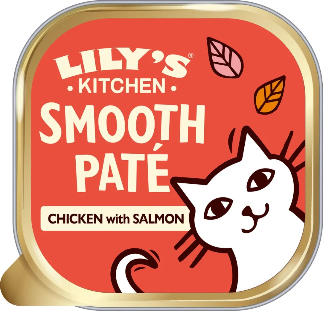 Lily's Kitchen Paté Zalm & Kip Kattenvoer - 19x85g