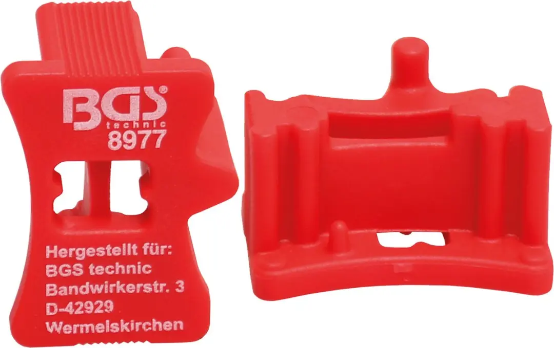 BGS Nokkenas Vergrendelgereedschap VAG 1.0 - 8977 - Rood - afbeelding 5 van 6