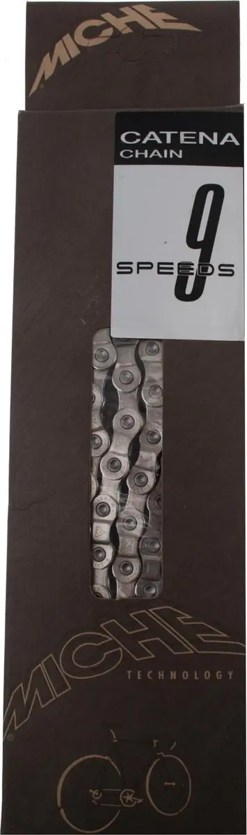 Miche Fietsketting 9-Speed 6,70mm - Zilver - afbeelding 3 van 5