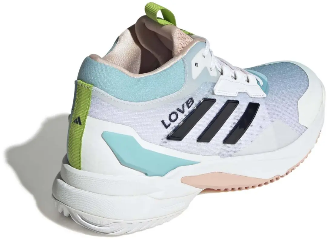 adidas Crazyflight 6 Mid Indoorschoenen Dames - Wit - afbeelding 5 van 6