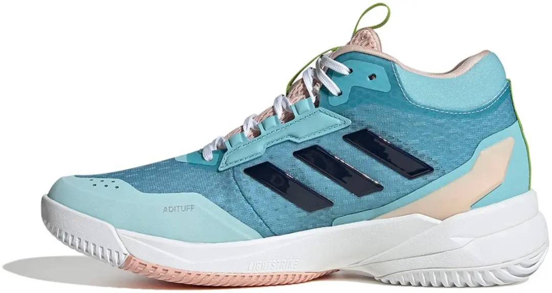 adidas Crazyflight 6 Mid Indoorschoenen Dames - Wit - afbeelding 3 van 6