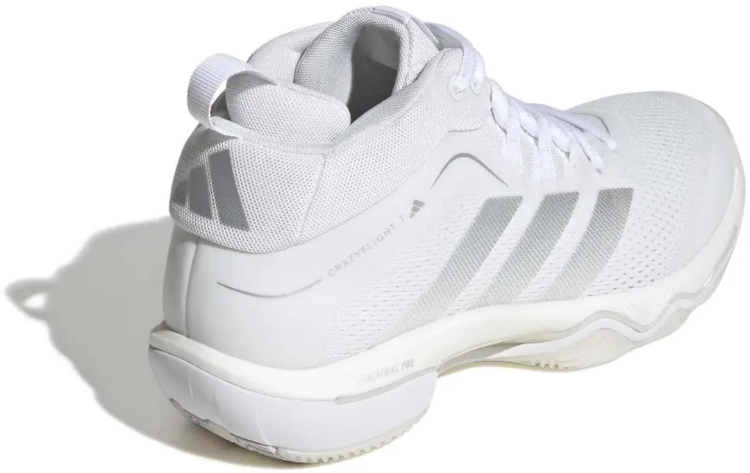 adidas Crazyflight 7 Mid Dames Indoorschoenen - Wit - afbeelding 3 van 6