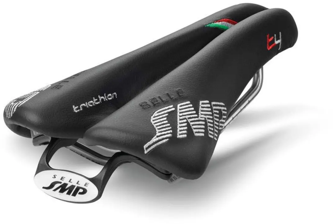 Selle SMP T4 Zadel - Zwart - afbeelding 3 van 4