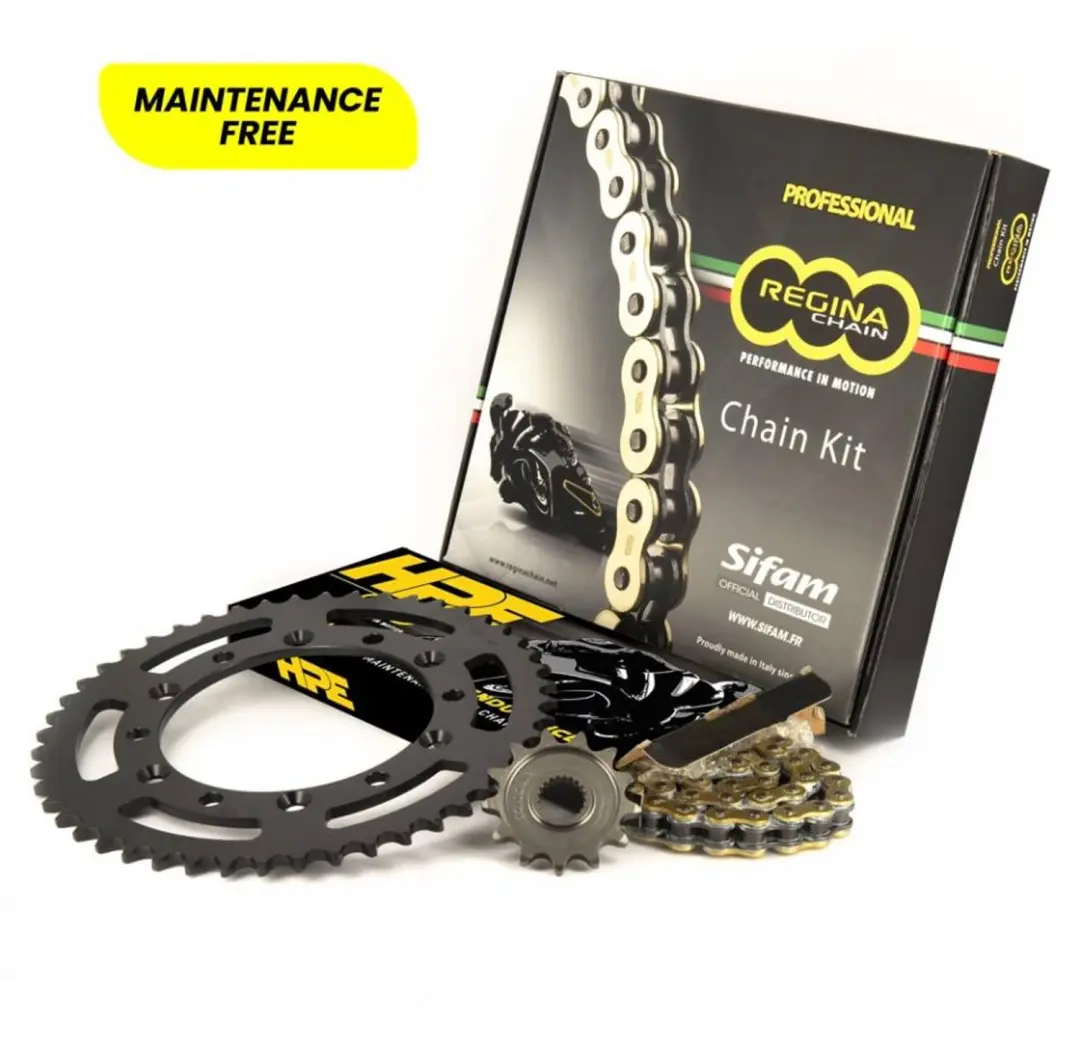 Kit chaîne pour moto Yamaha 600 YZF R6 2006 à 2013 15x45 pas 525 114L Neuf