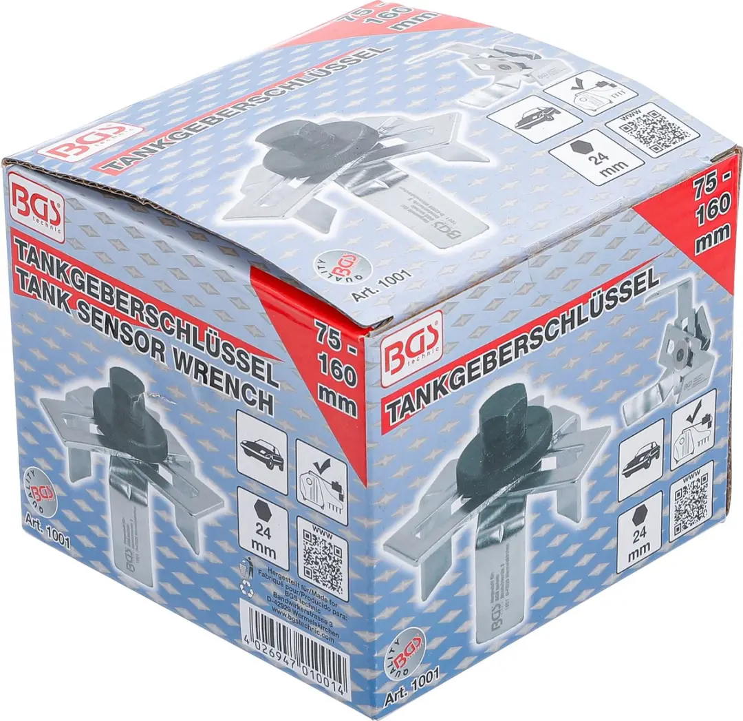 BGS Tanksensor sleutel verstelbaar 24 mm