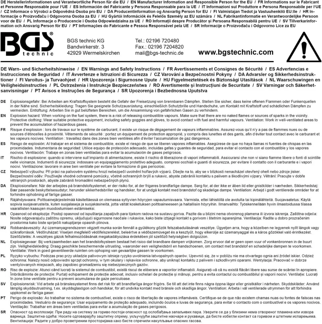 BGS Tanksensor sleutel verstelbaar 24 mm - afbeelding 2 van 5