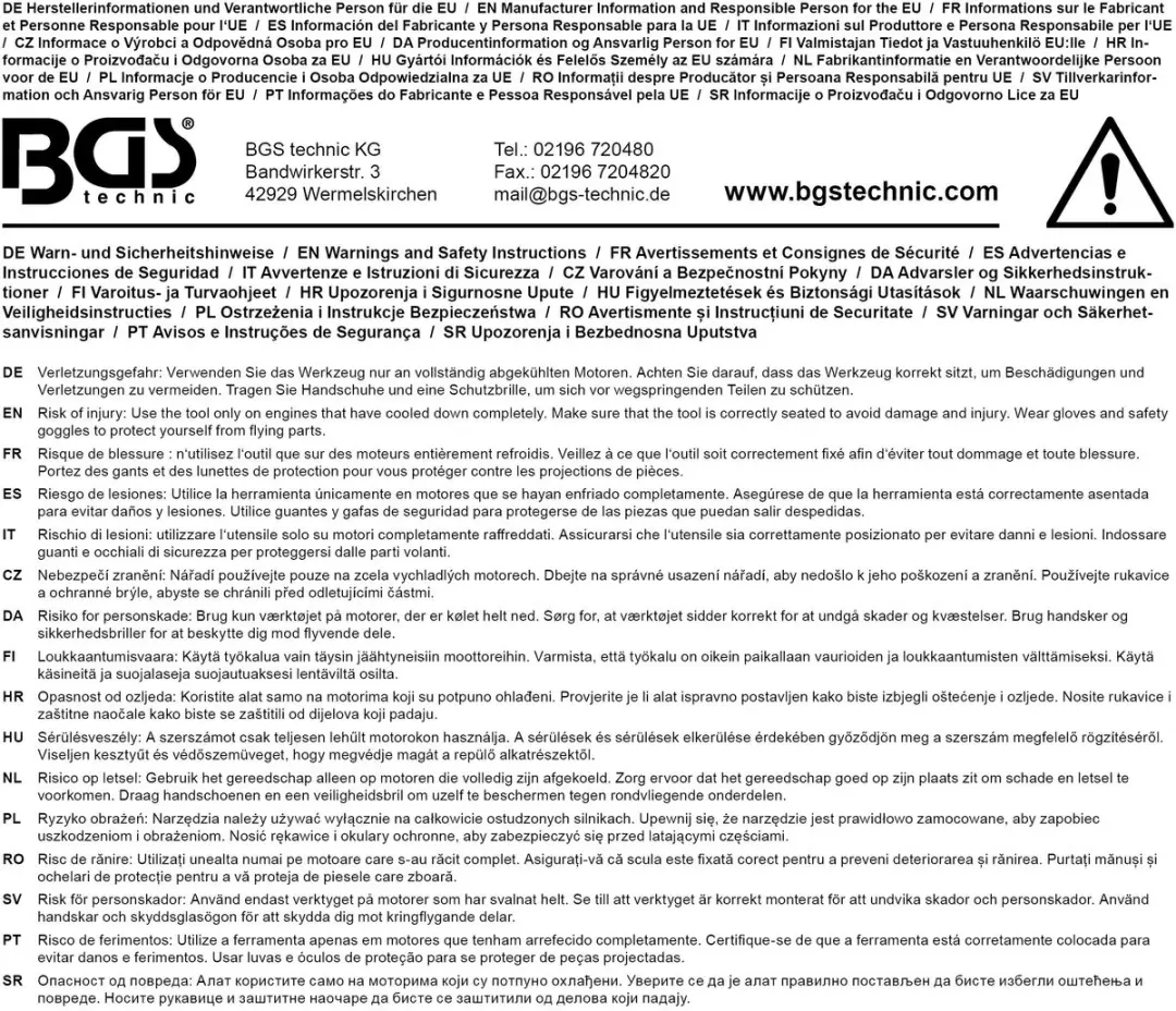 BGS technic 9640-1 Koppeling-vasthoudbout VAG DSG 7 - afbeelding 4 van 6