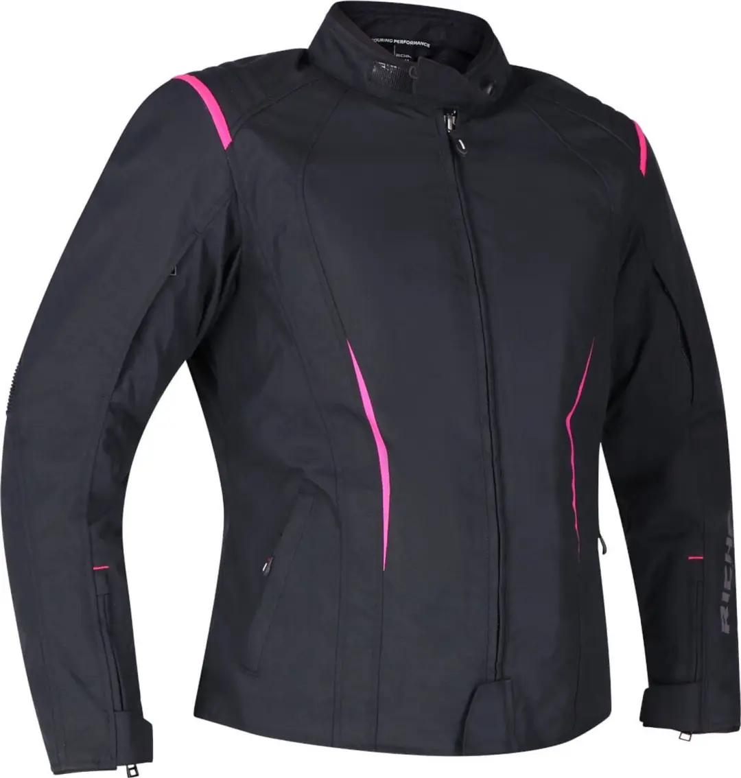 Richa Chloe 2 Zwart Roze Textiele Motorjas