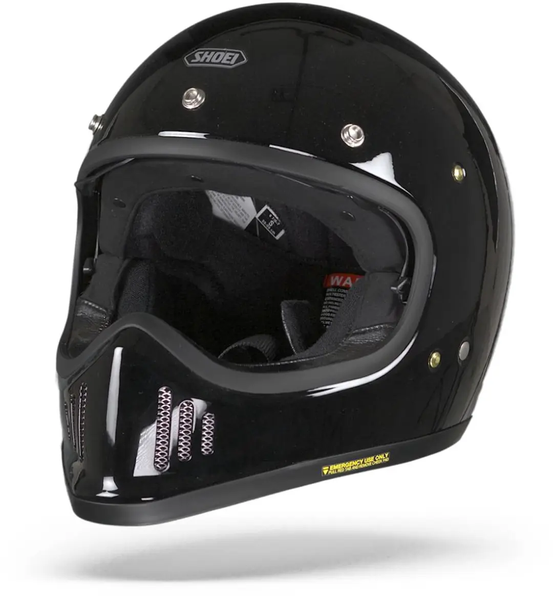 Shoei Ex-Zero Zwart Crosshelm