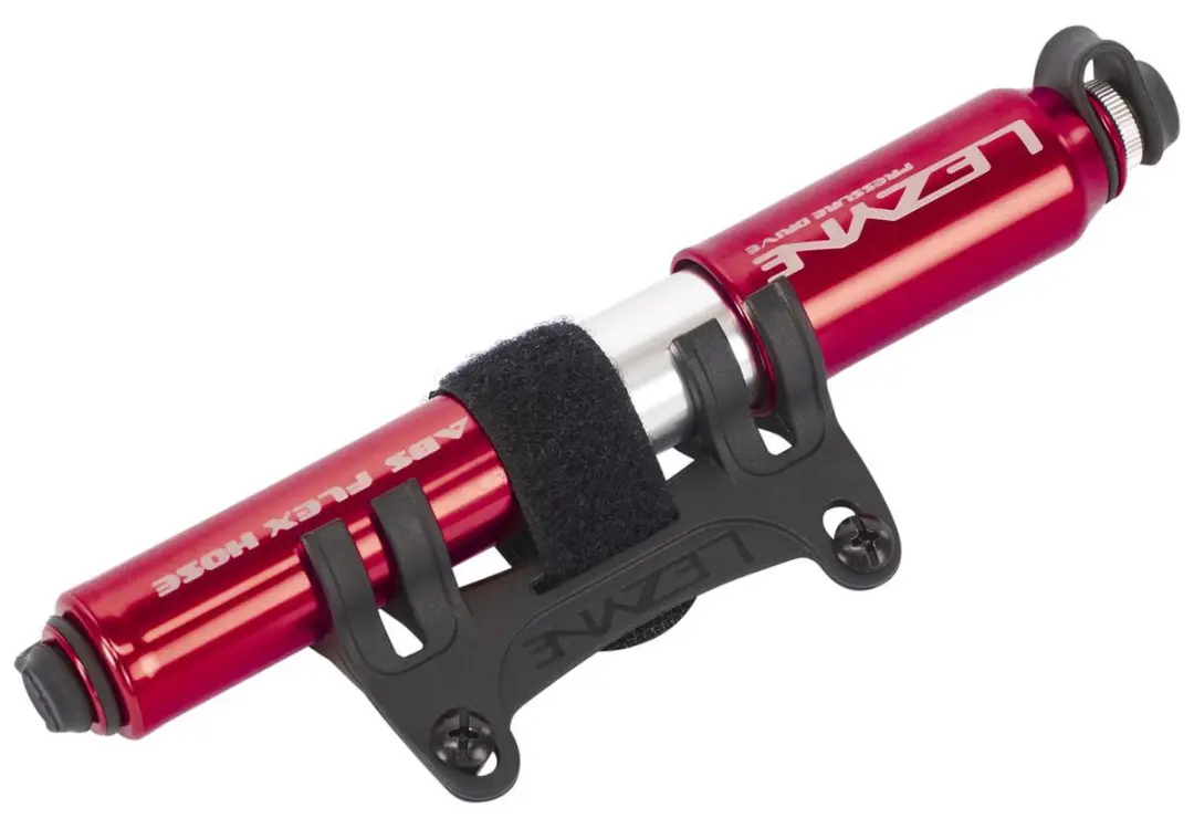 Lezyne Pressure Drive Small Handpomp - Rood - afbeelding 2 van 6