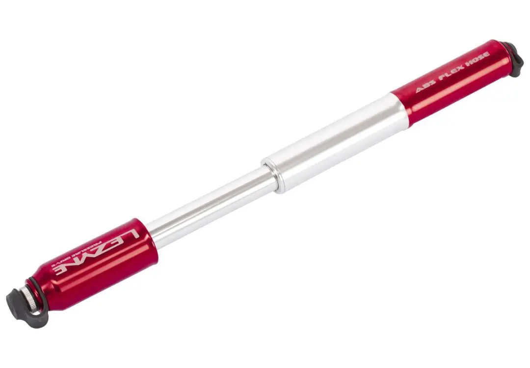 Lezyne Pressure Drive Small Handpomp - Rood - afbeelding 4 van 6