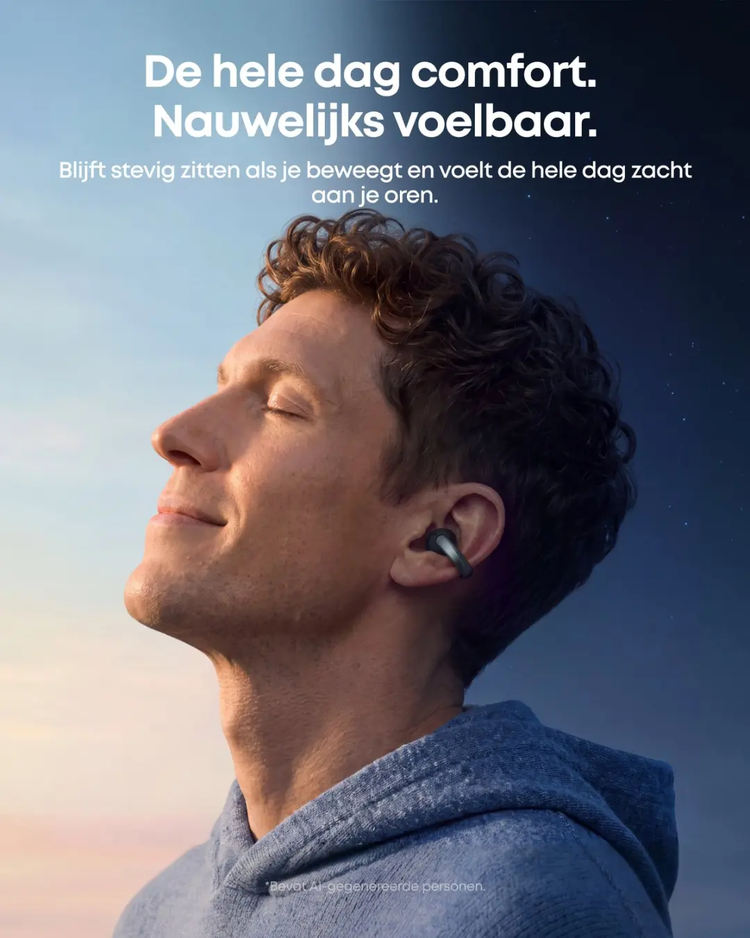 Soundcore AeroClip 2 D1105G11 Oordopjes - Zwart - afbeelding 4 van 6