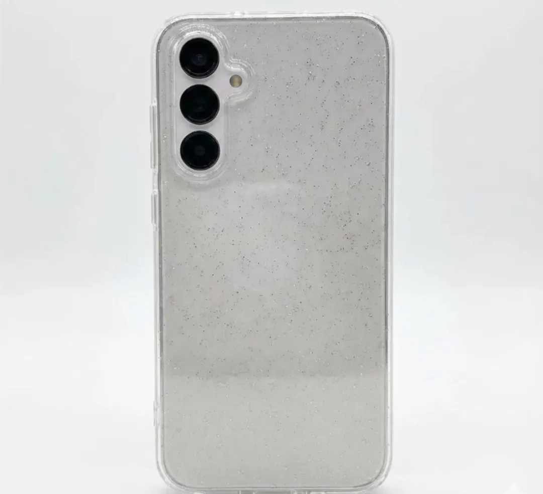 NUVEX Transparant Glitter Hoesje Samsung Galaxy A16