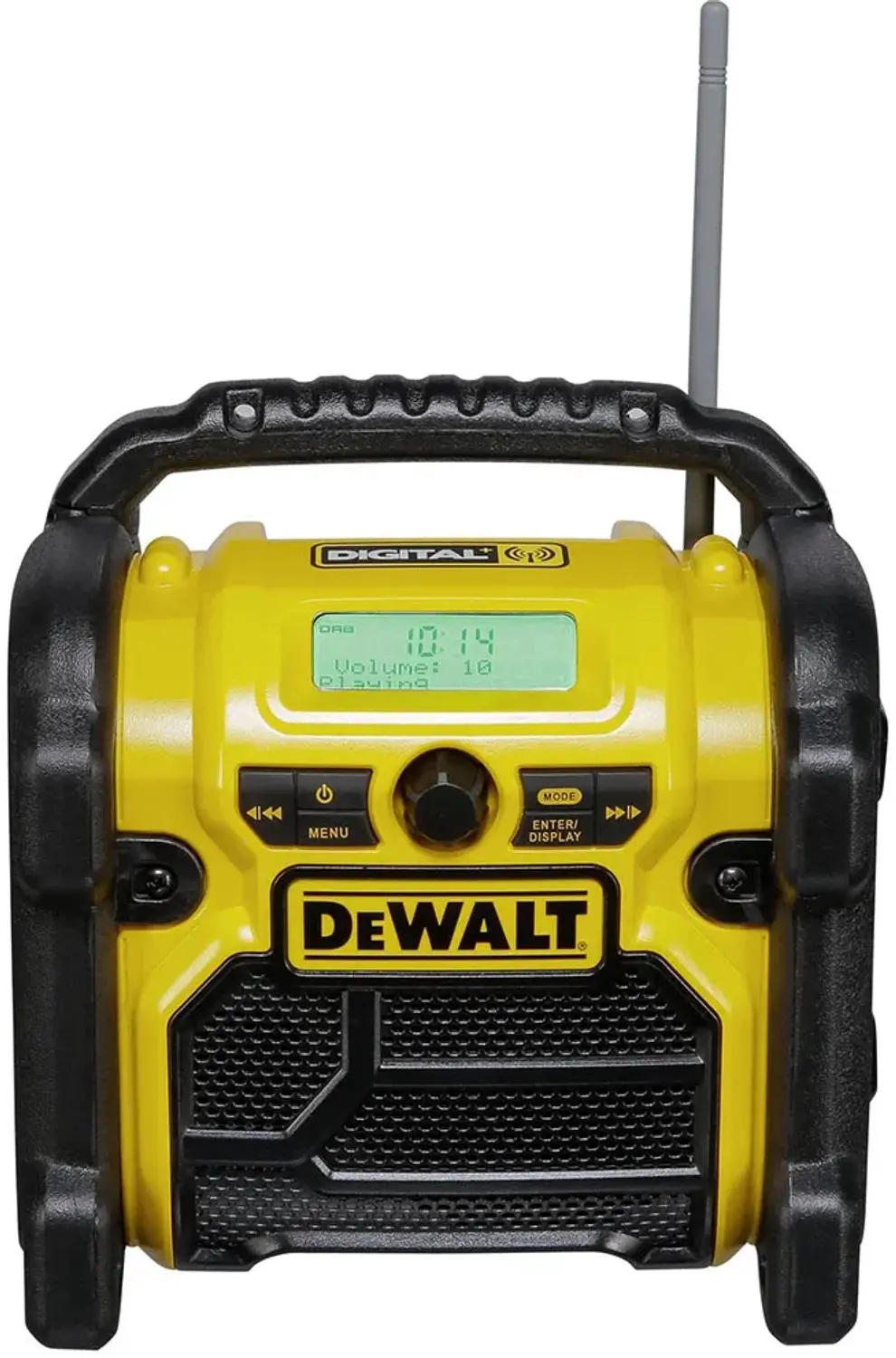 DeWalt TS-MUSIC-DE Draadloze Radio en NetRadio - DAB+/FM Bouwplaatsradio met Accu- en Netvoeding - afbeelding 2 van 5