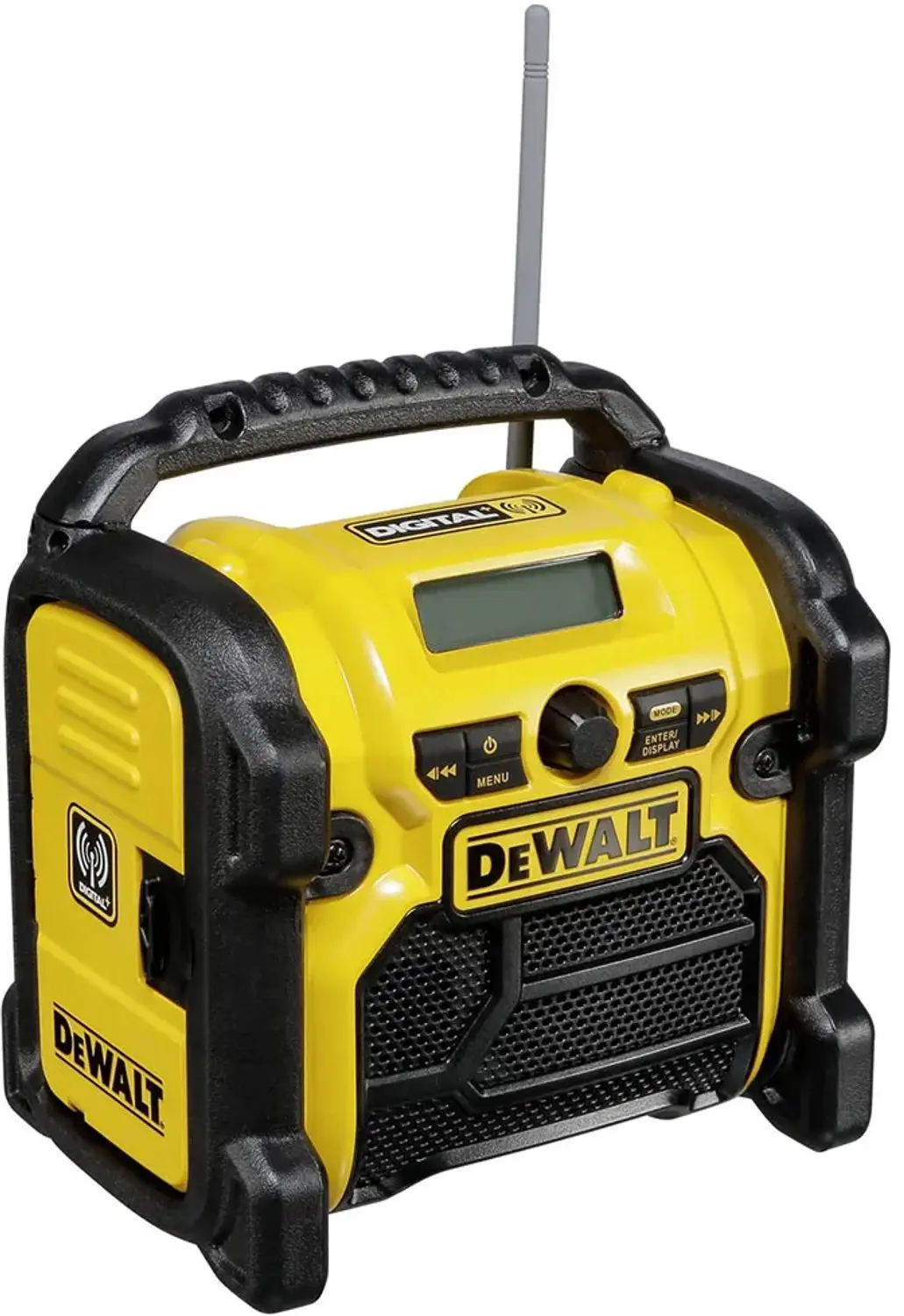 DeWalt TS-MUSIC-DE Draadloze Radio en NetRadio - DAB+/FM Bouwplaatsradio met Accu- en Netvoeding - afbeelding 3 van 5