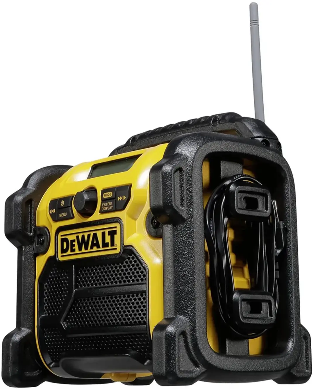 DeWalt TS-MUSIC-DE Draadloze Radio en NetRadio - DAB+/FM Bouwplaatsradio met Accu- en Netvoeding - afbeelding 4 van 5