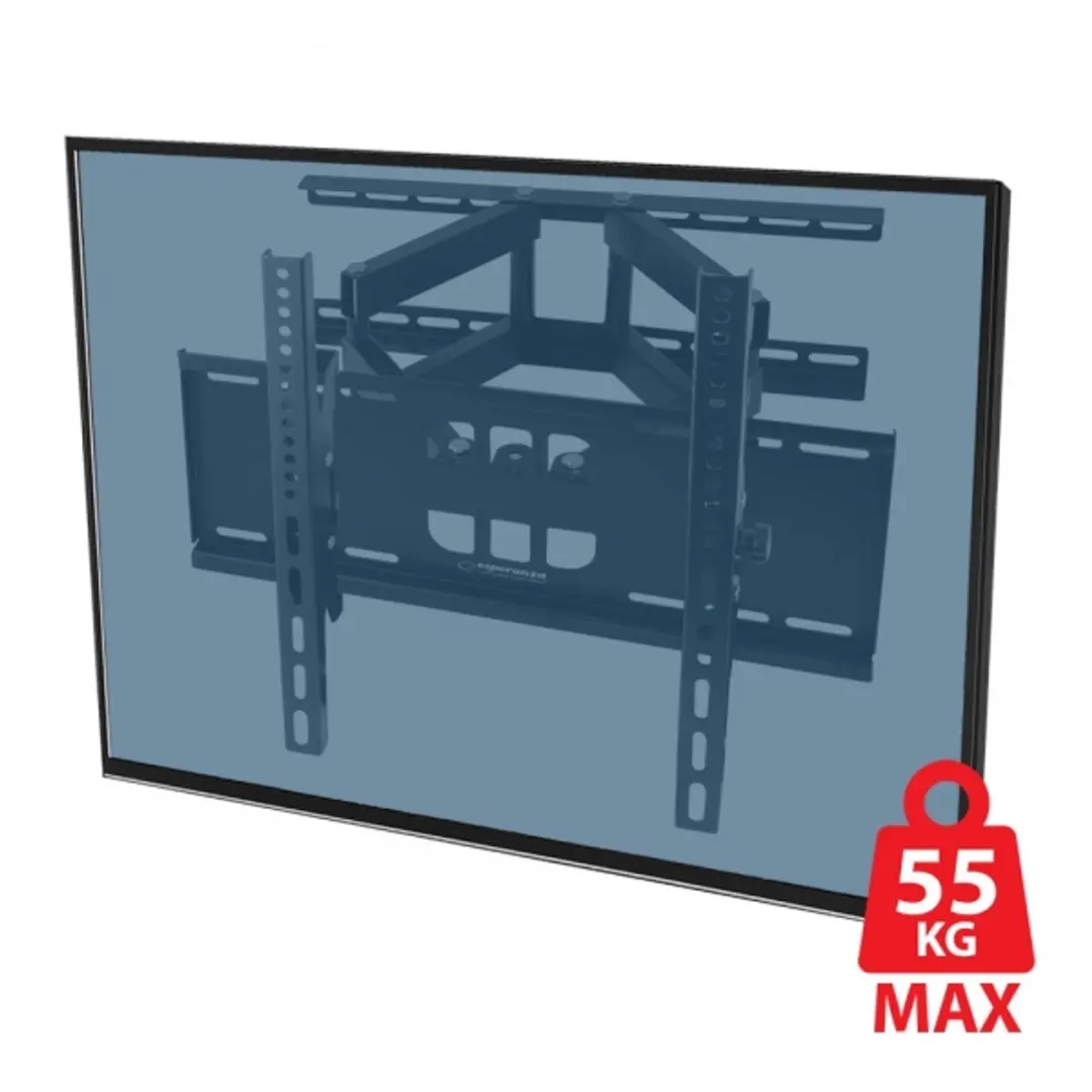 Esperanza TITAN ERW012 TV-muurbeugel - 26-70" - 55kg - Zwart - afbeelding 6 van 6