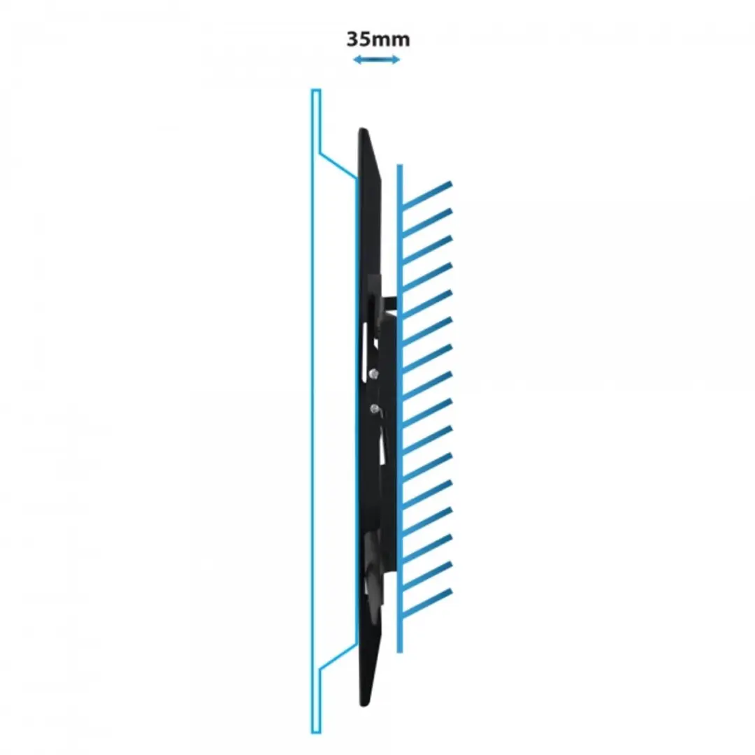 Esperanza ERW014 TV Muurbeugel 26-70 inch - Zwart - afbeelding 3 van 6