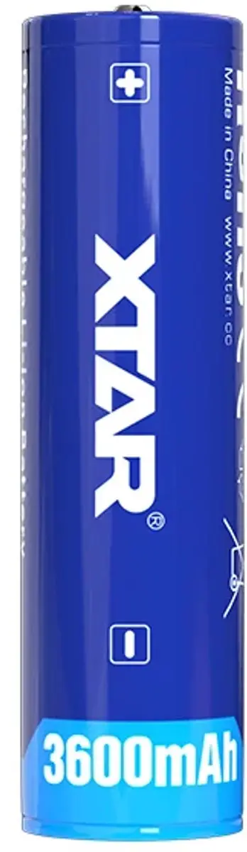 Xtar 18650 Li-ion Oplaadbare Batterij 3600mAh