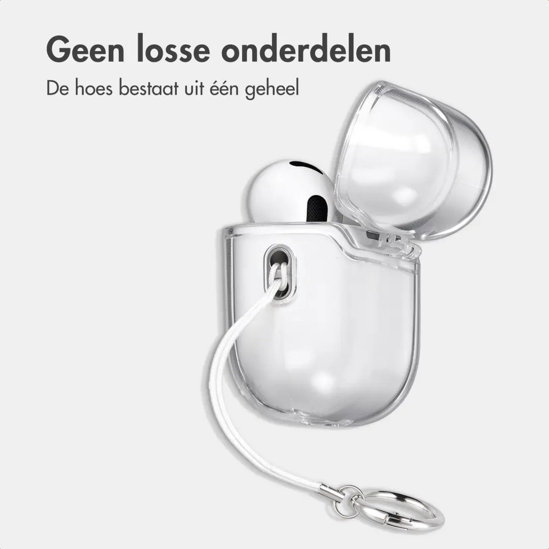 imoshion Clear Softcase Hoesje AirPods Pro 3 - Smokey Black - afbeelding 5 van 6