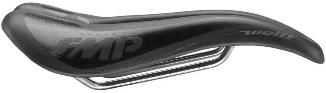 Selle SMP Well S Gel Zadel - Zwart - afbeelding 4 van 4