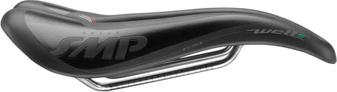 Selle SMP Well S Gel Zadel - Zwart - afbeelding 3 van 4