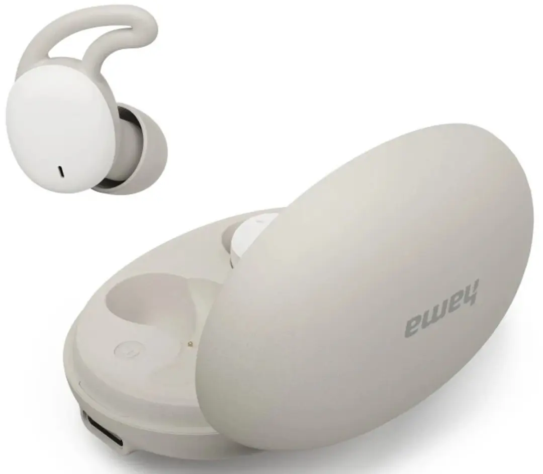 Hama Spirit Calm True Wireless In-ear Oordopjes - Wit - afbeelding 2 van 6