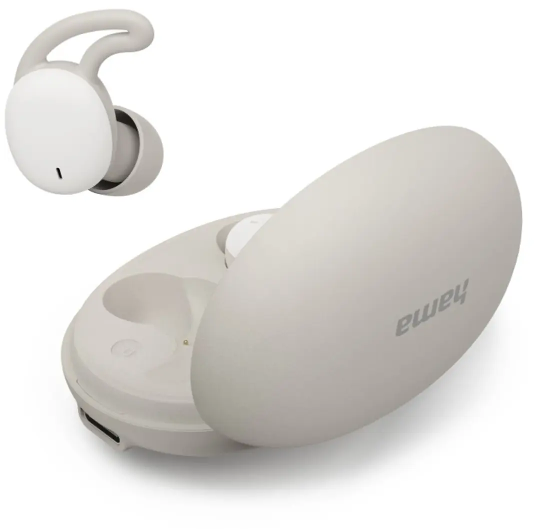 Hama Spirit Calm True Wireless In-ear Oordopjes - Wit - afbeelding 5 van 6